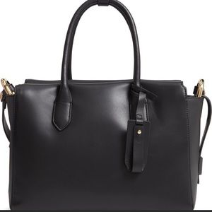 J Crew Harper Satchel Black LIKE NEW W TAGS